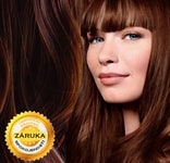 100% Evropské vlasy VIRGIN pro metodu keratin, středně hnědá 20, 25, 30, 35, 40, 45, 50, 55, 60, 65 cm + nově 70cm
