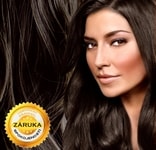 100% Evropské vlasy VIRGIN pro metodu keratin, tmavě hnědá 20, 25, 30, 35, 40, 45, 50, 55, 60, 65 cm + nově 70cm